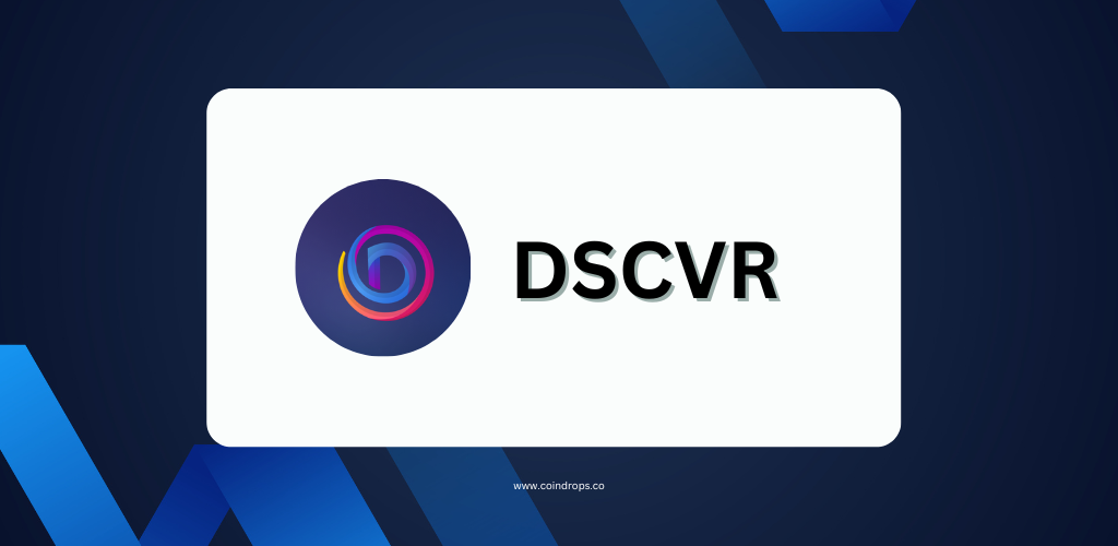 DSCVR Airdrop Confirmed